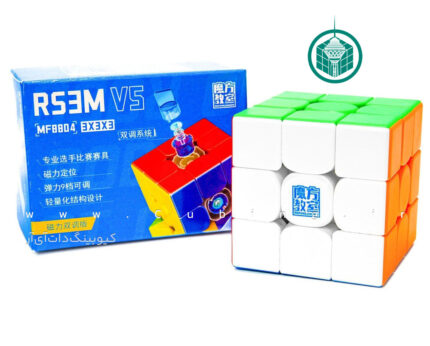 مکعب روبیک مویو آر اس تری ام  ورژن 5 نسخه مگنتیک دوال اجاسمنت