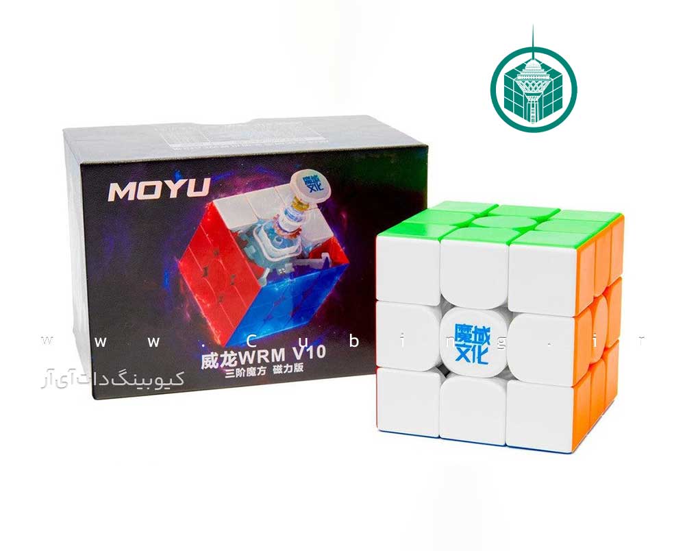 مکعب روبیک MoYu WeiLong WRM V10 نسخه مگنتیک یووی UV